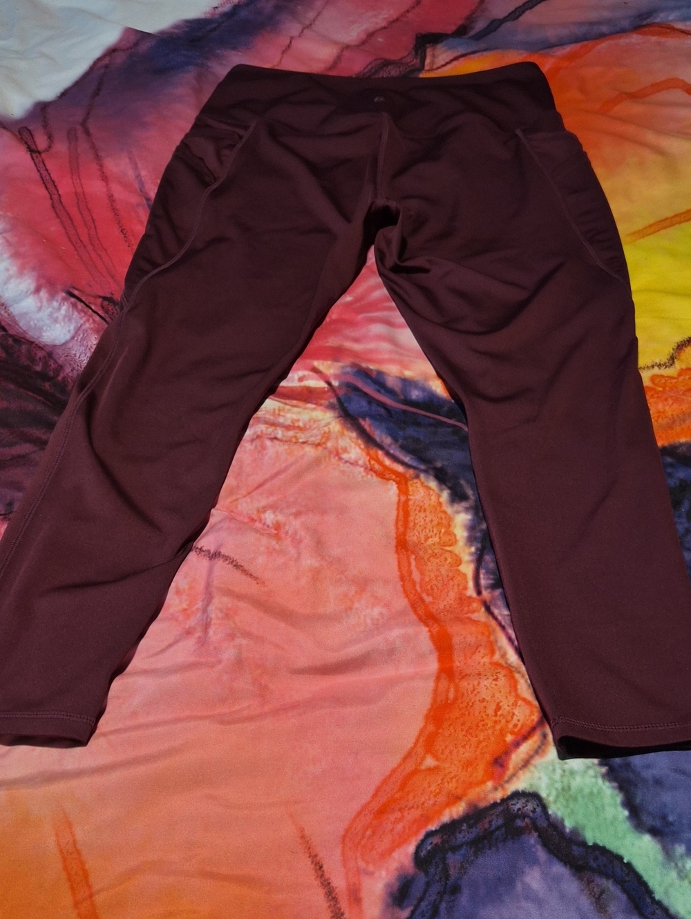 Legends Burgundy Leggings XL